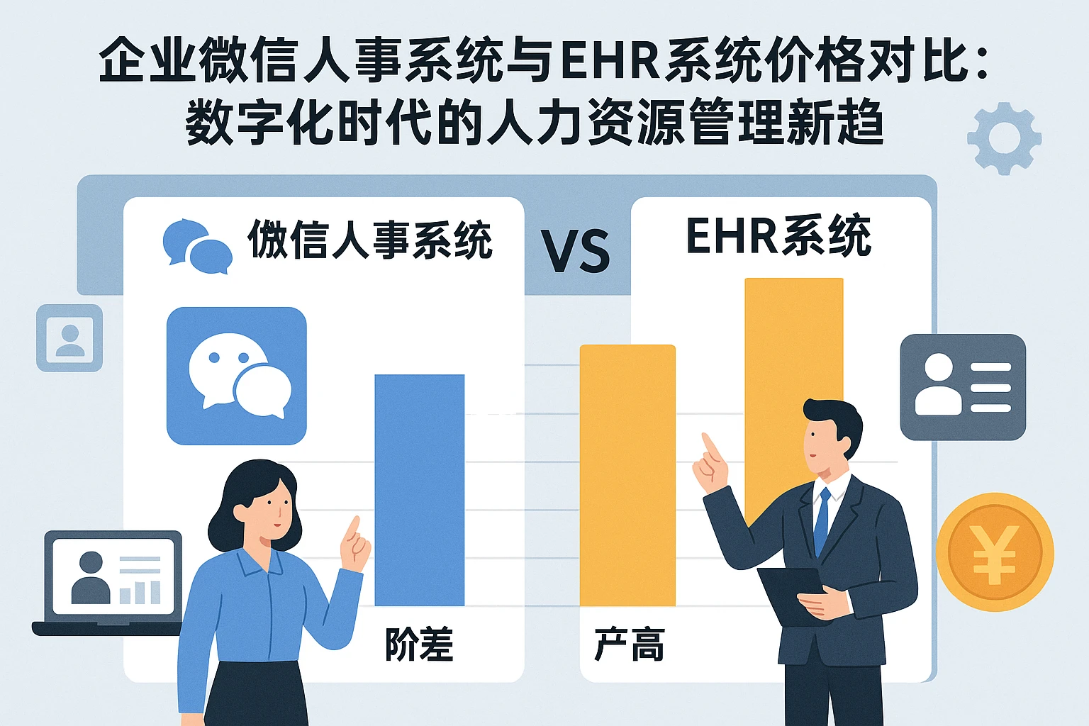 企业微信人事系统与EHR系统价格对比:数字化时代的人力资源管理新趋势