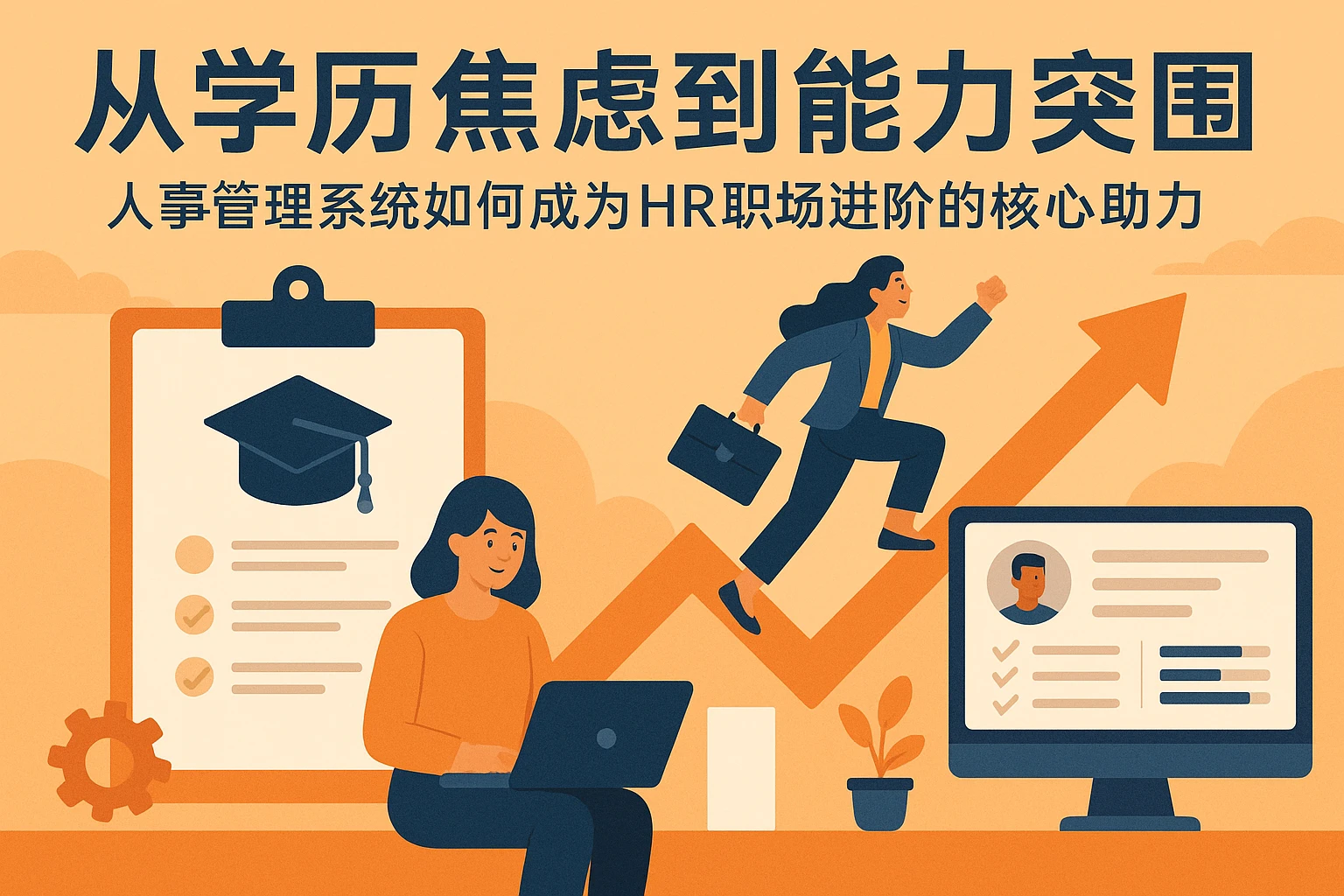 从学历焦虑到能力突围：人事管理系统如何成为HR职场进阶的核心助力