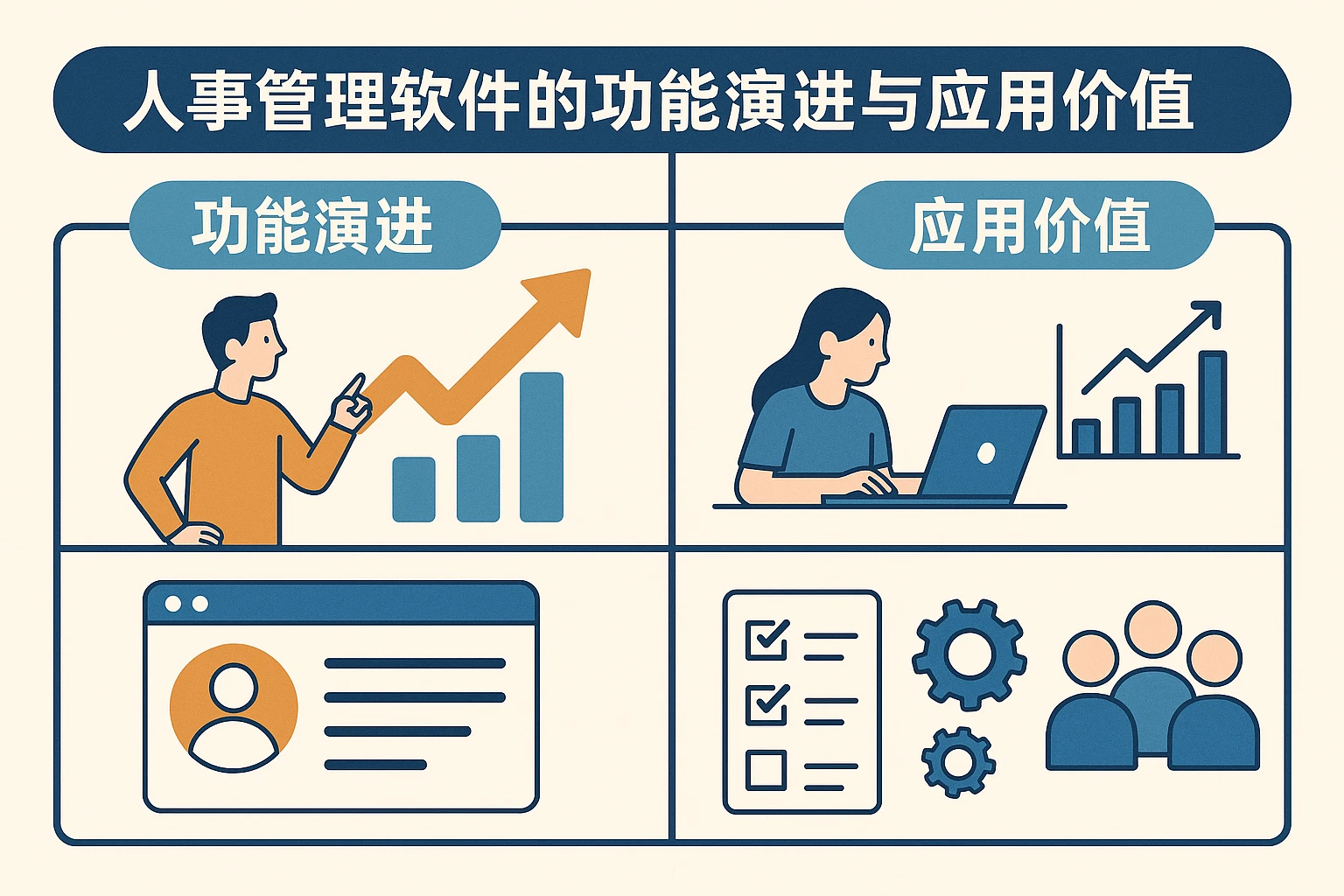 人事管理软件的功能演进与应用价值