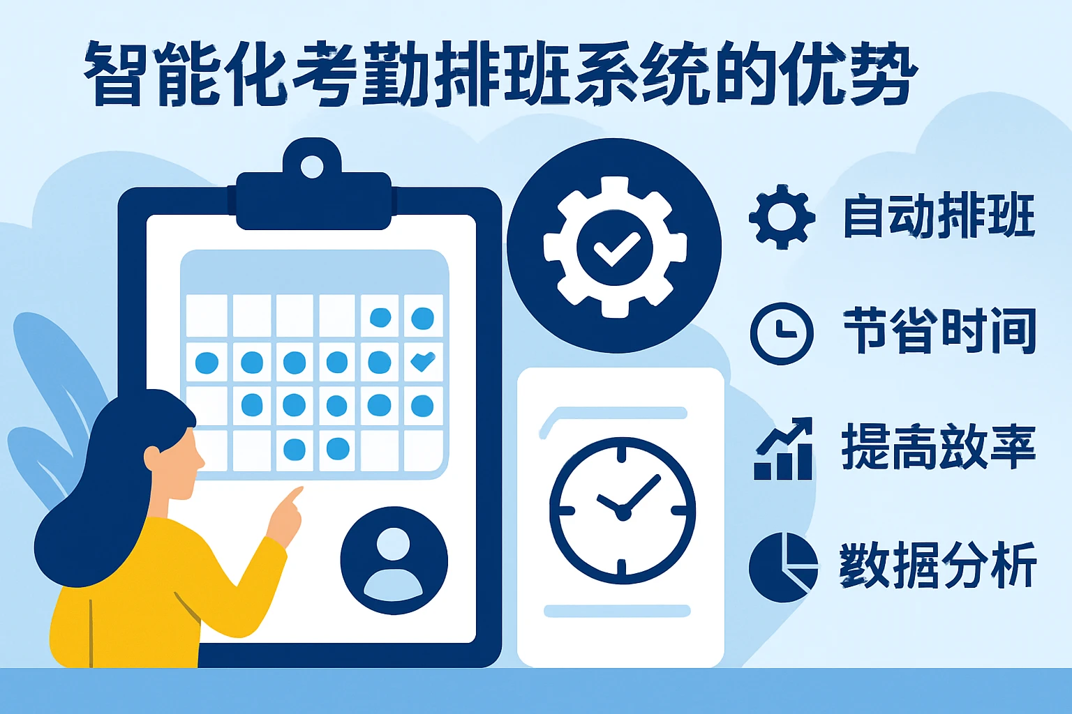 智能化考勤排班系统的优势