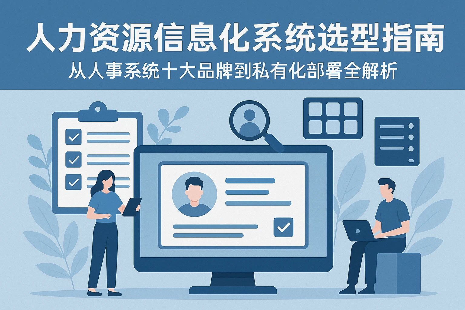 人力资源信息化系统选型指南:从人事系统十大品牌到私有化部署全解析