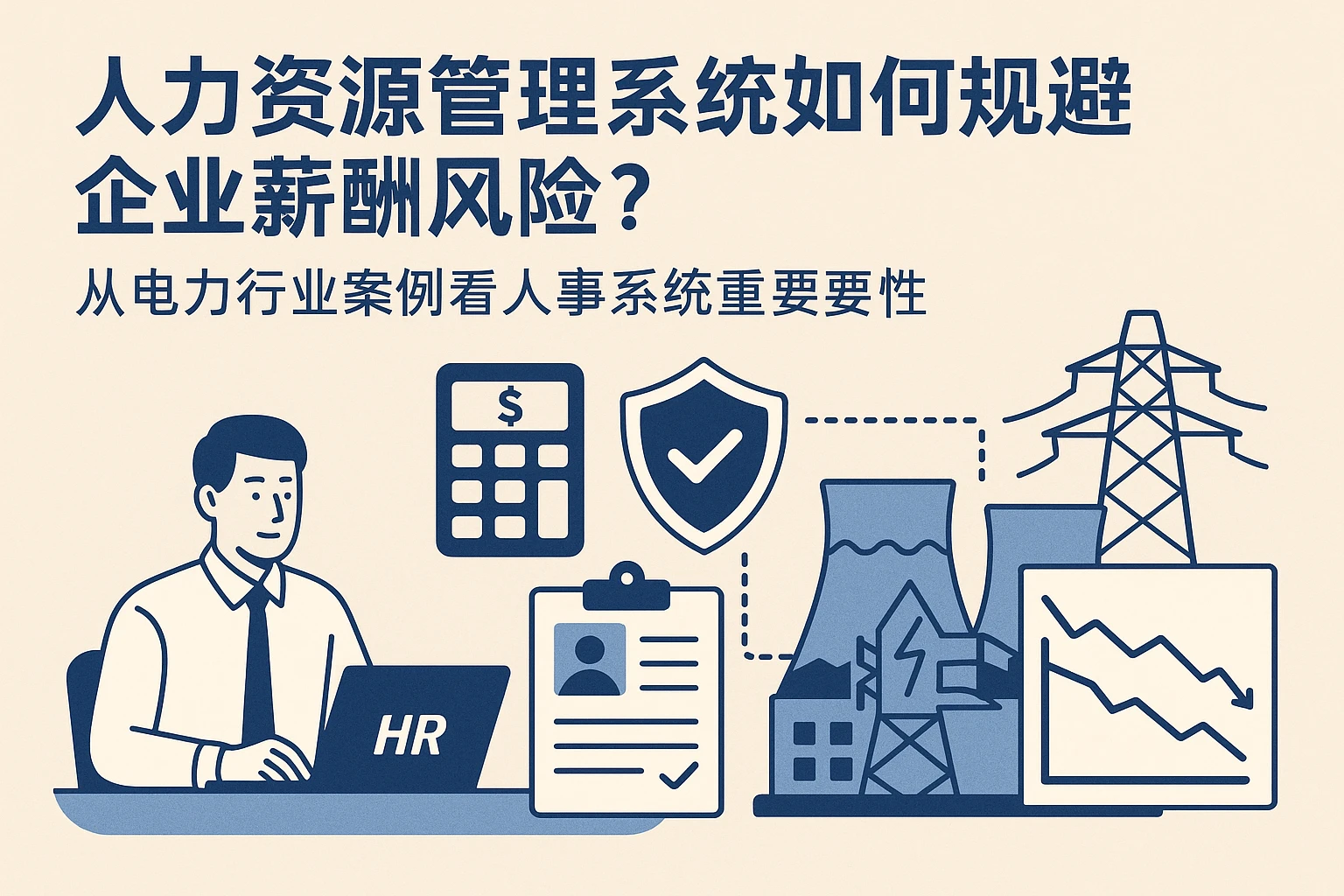 人力资源管理系统如何规避企业薪酬风险？从电力行业案例看人事系统的重要性