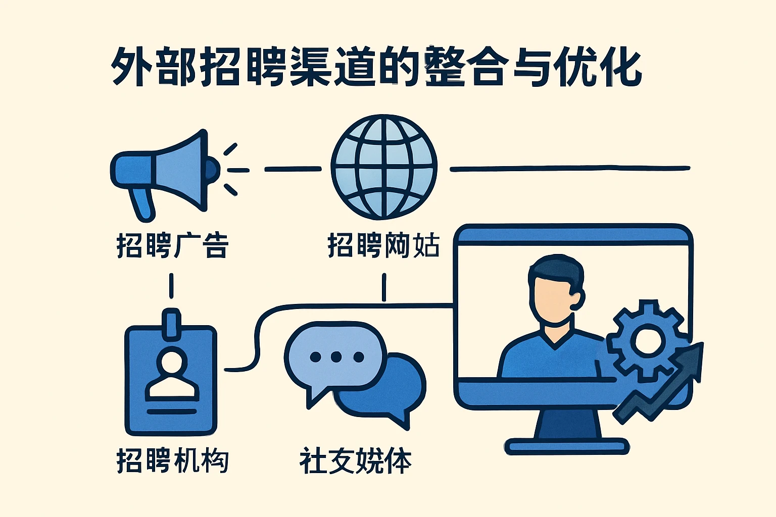 2. 外部招聘渠道的整合与优化