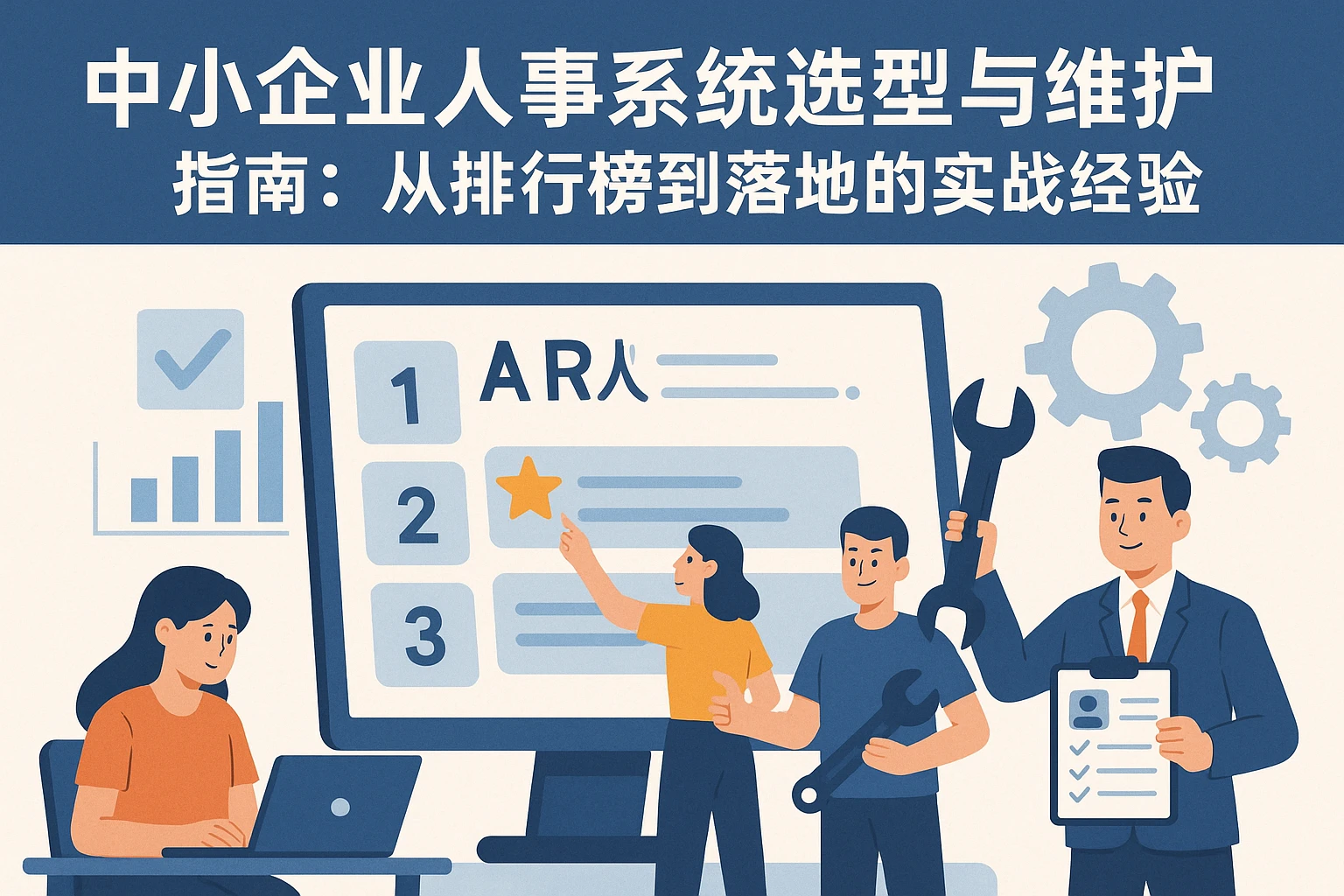 中小企业人事系统选型与维护指南：从排行榜到落地的实战经验