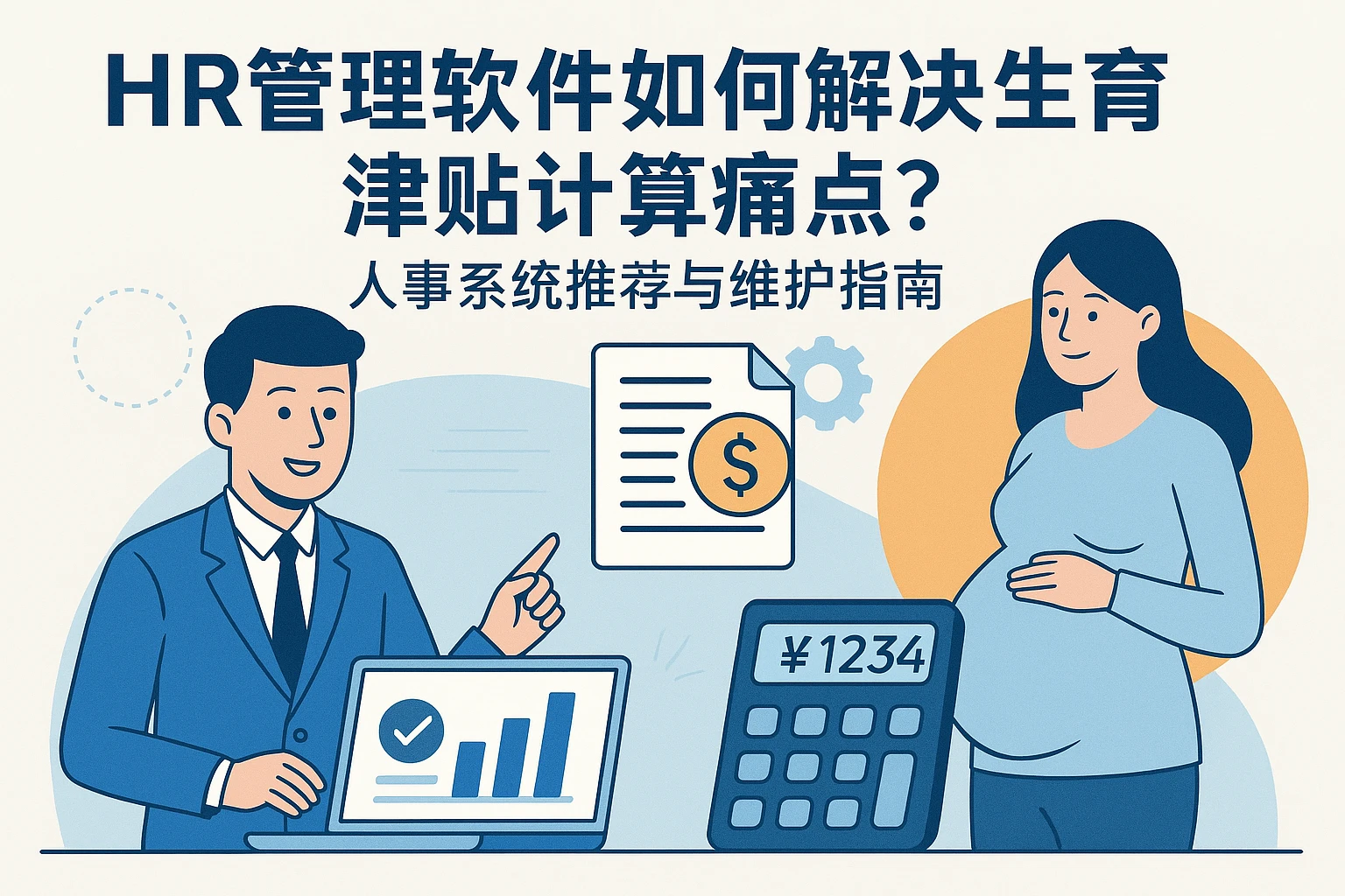 HR管理软件如何解决生育津贴计算痛点？人事系统推荐与维护指南