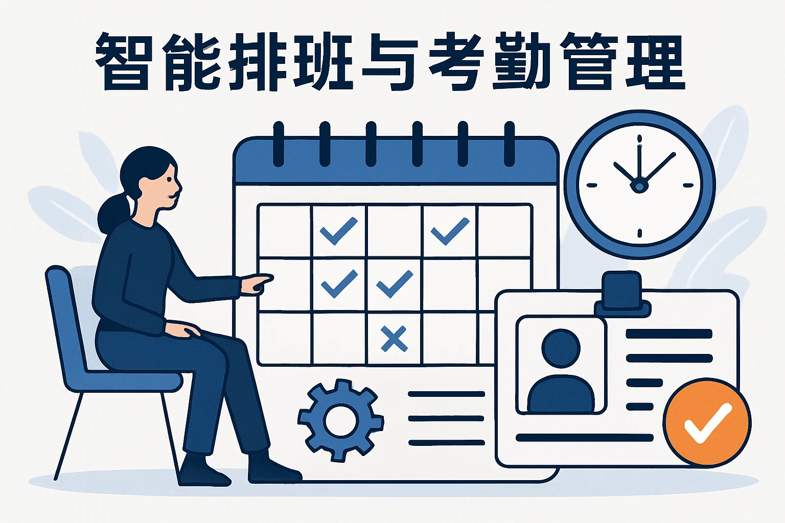 智能排班与考勤管理