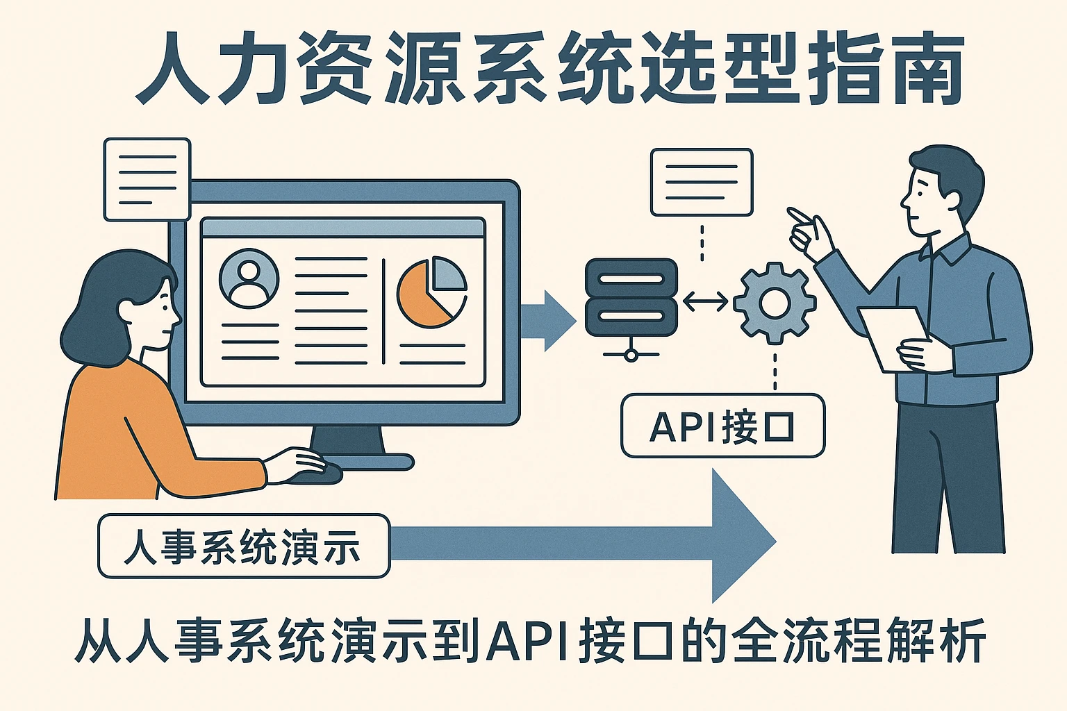 人力资源系统选型指南：从人事系统演示到API接口的全流程解析