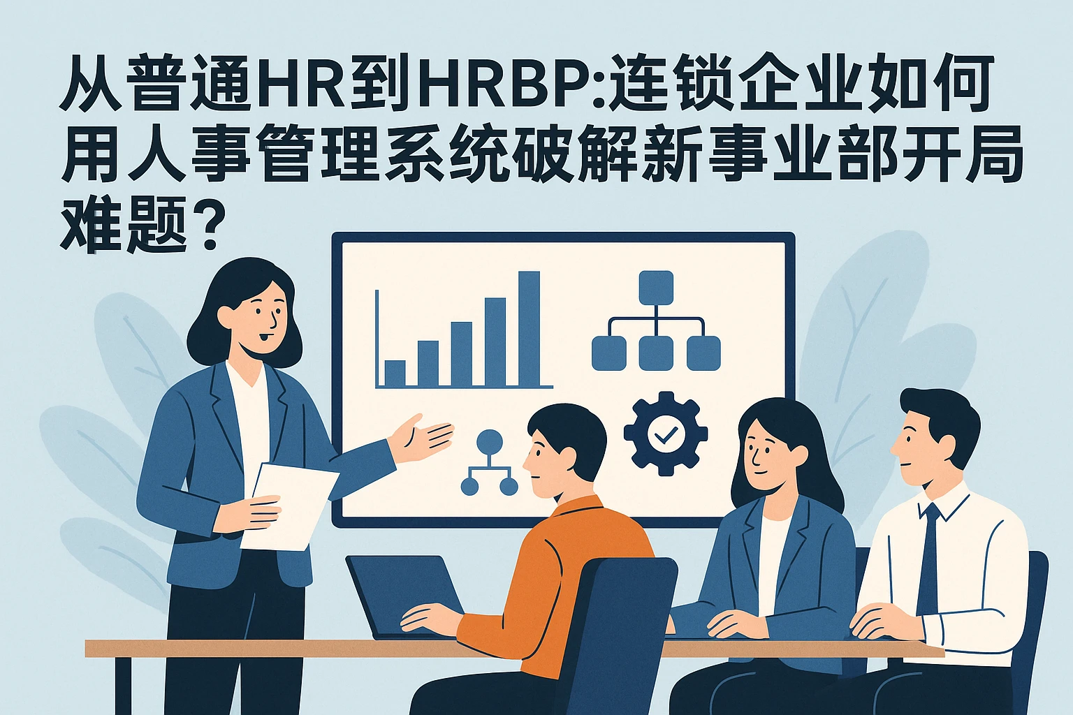 从普通HR到HRBP：连锁企业如何用人事管理系统破解新事业部开局难题？