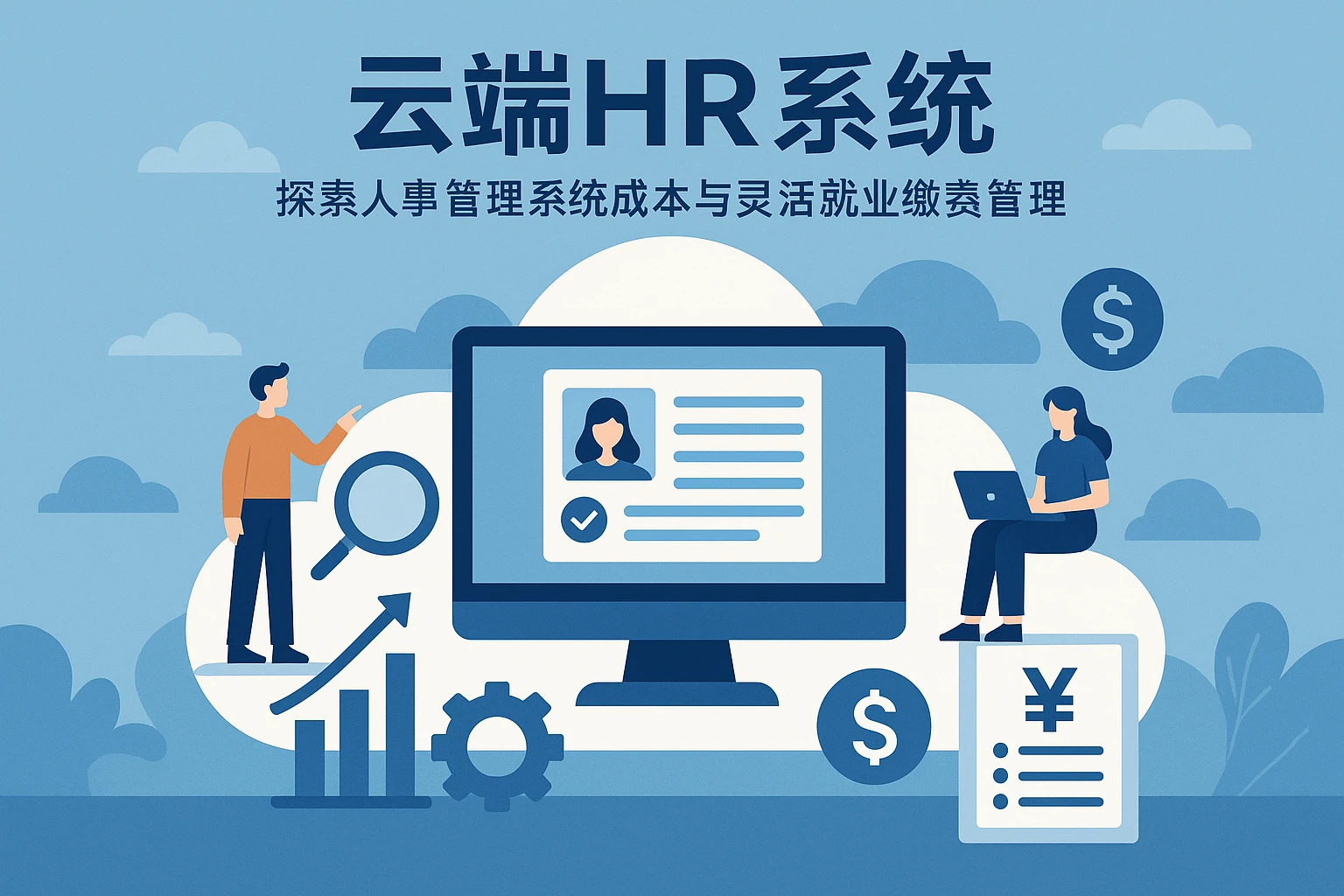 云端HR系统：探索人事管理系统成本与灵活就业缴费管理