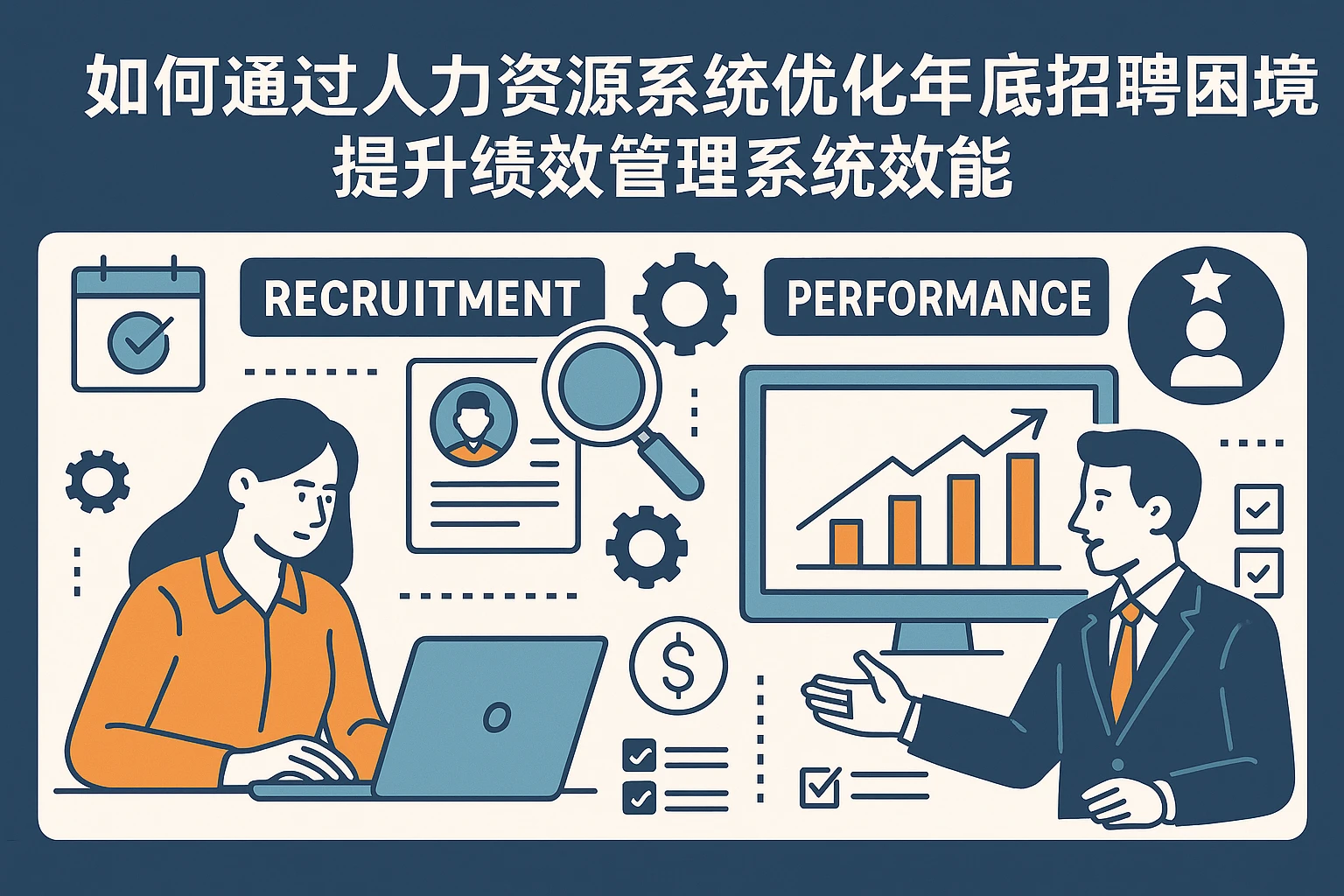 如何通过人力资源系统优化年底招聘困境，提升绩效管理系统效能