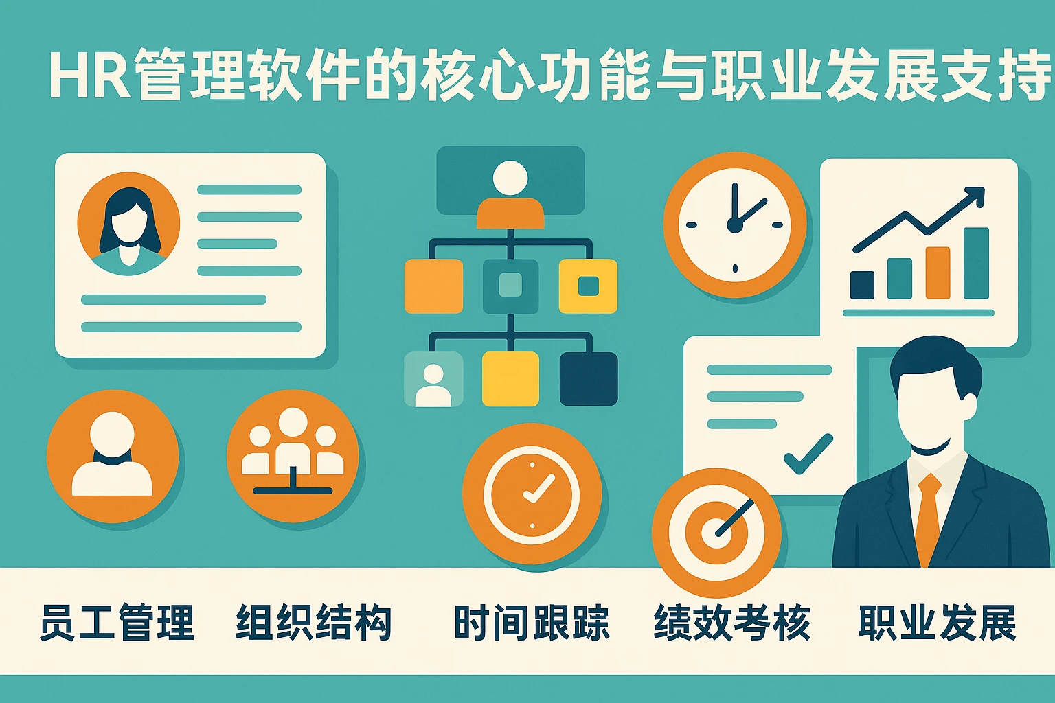 HR管理软件的核心功能与职业发展支持