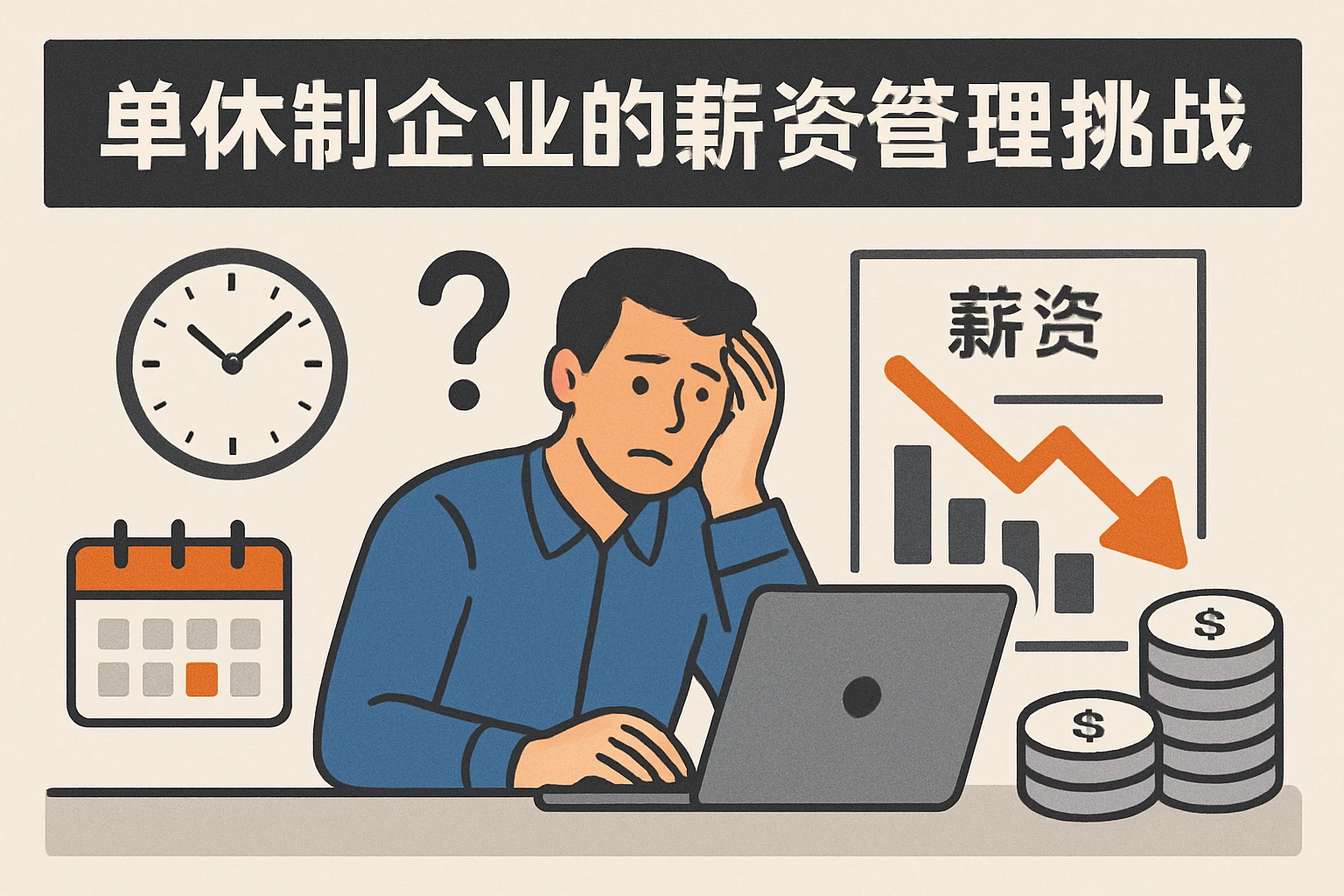 单休制企业的薪资管理挑战