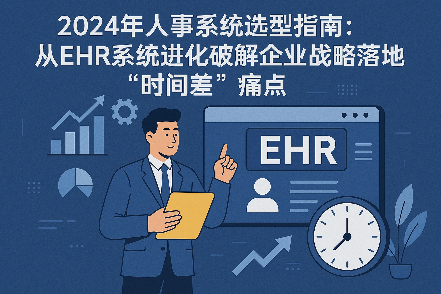 2024年人事系统选型指南:从EHR系统进化破解企业战略落地“时间差”痛点