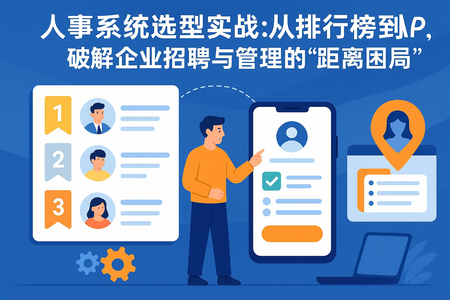 人事系统选型实战：从排行榜到APP，破解企业招聘与管理的“距离困局”