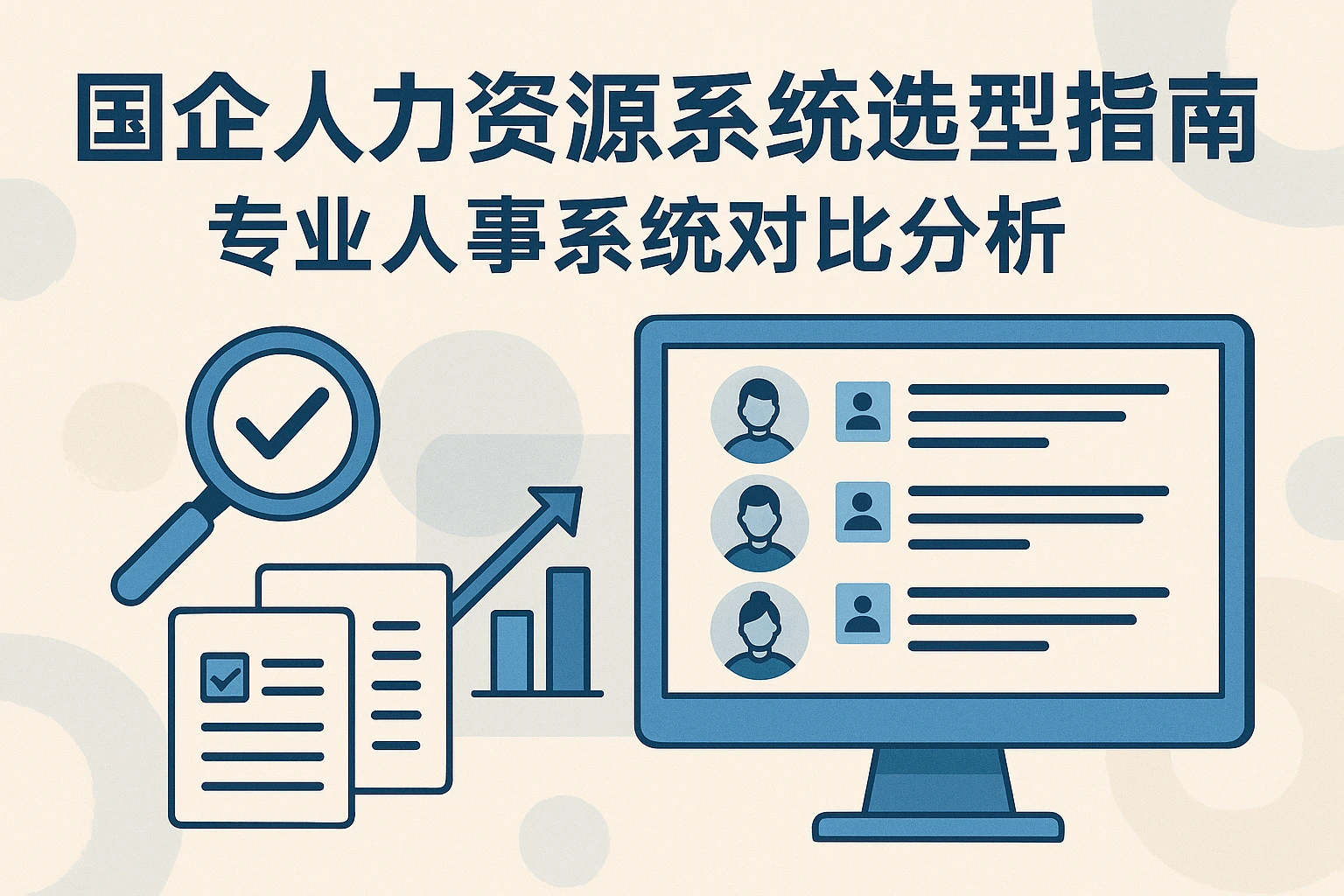国企人力资源系统选型指南：专业人事系统对比分析