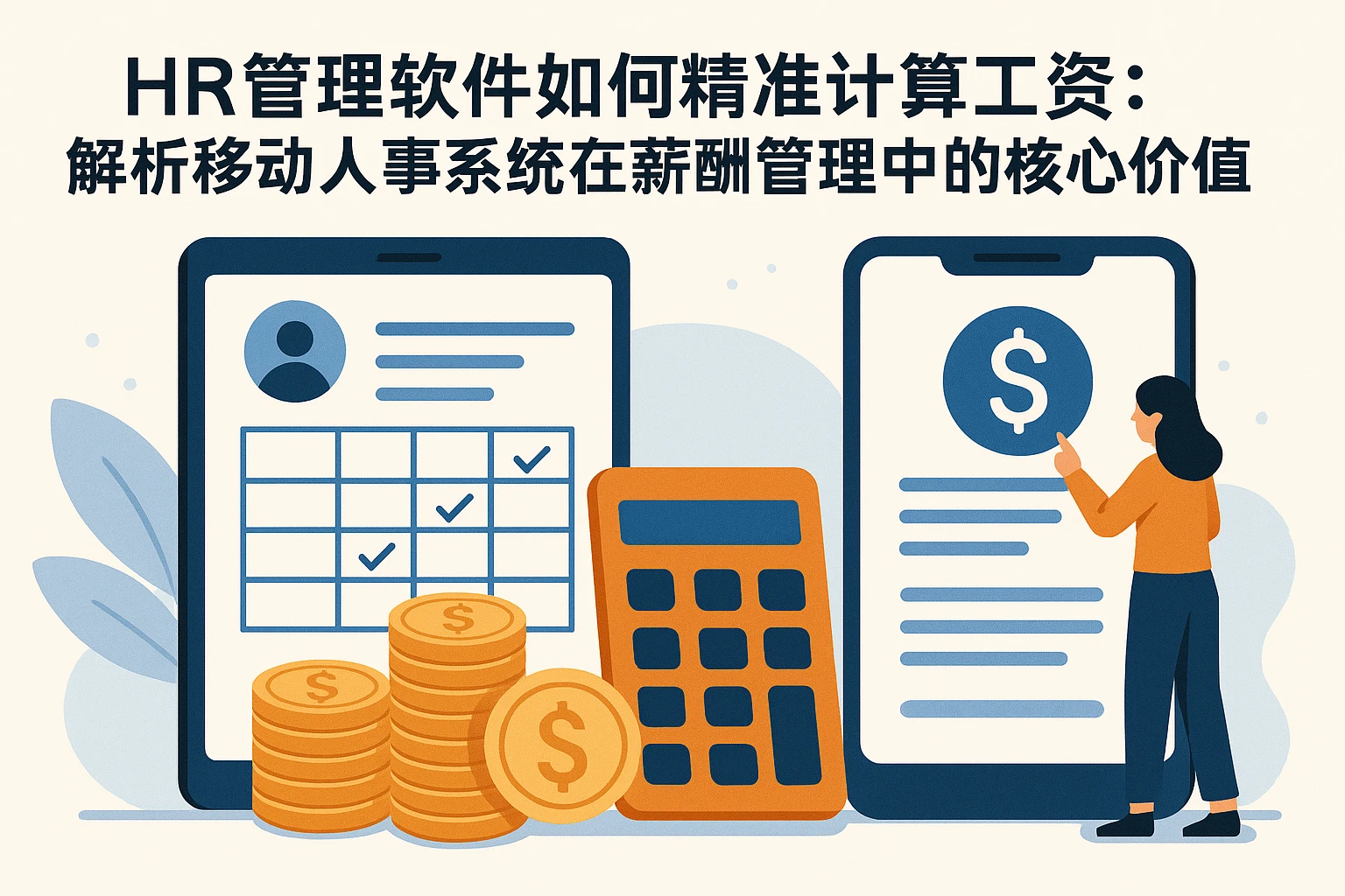 HR管理软件如何精准计算工资：解析移动人事系统在薪酬管理中的核心价值