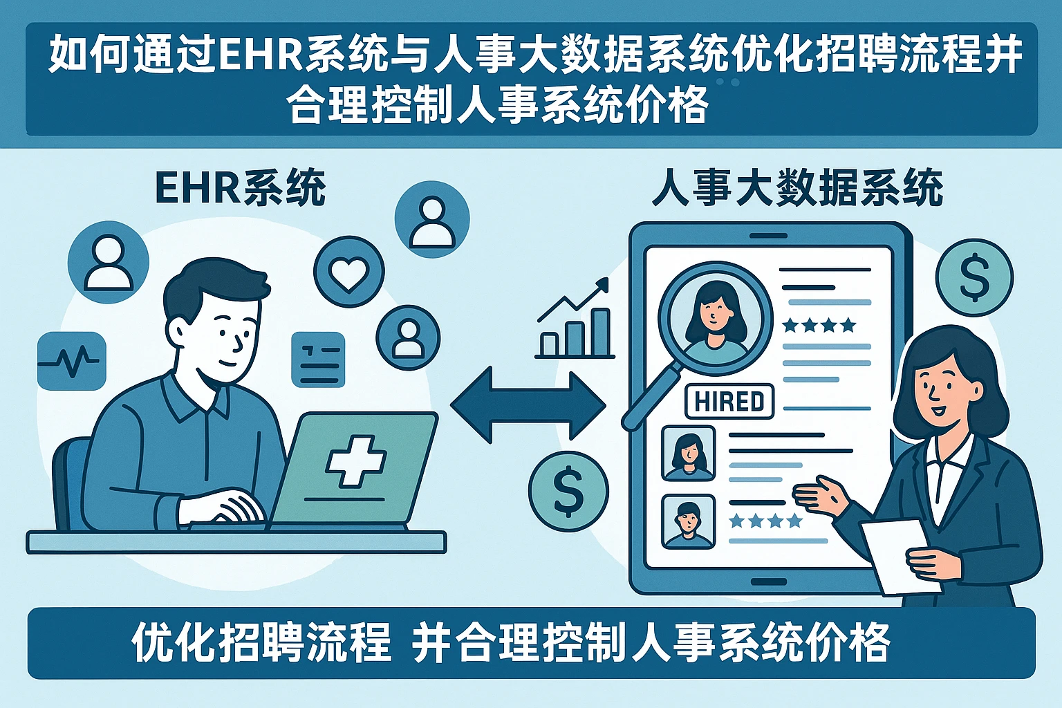 如何通过EHR系统与人事大数据系统优化招聘流程并合理控制人事系统价格