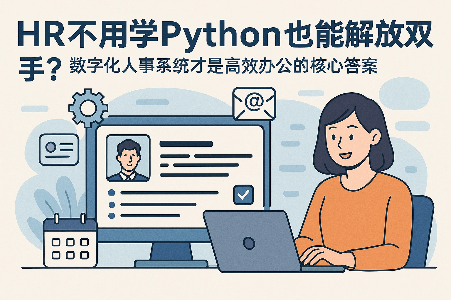 HR不用学Python也能解放双手?数字化人事系统才是高效办公的核心答案