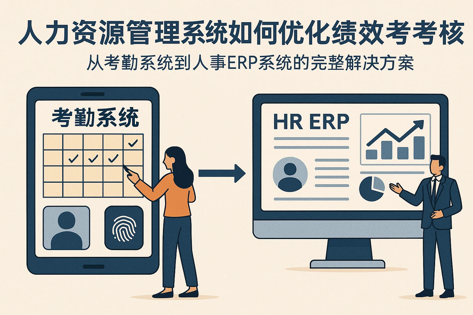 人力资源管理系统如何优化绩效考核 - 从考勤系统到人事ERP系统的完整解决方案