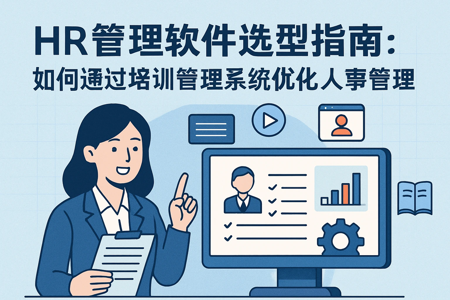 HR管理软件选型指南:如何通过培训管理系统优化人事管理