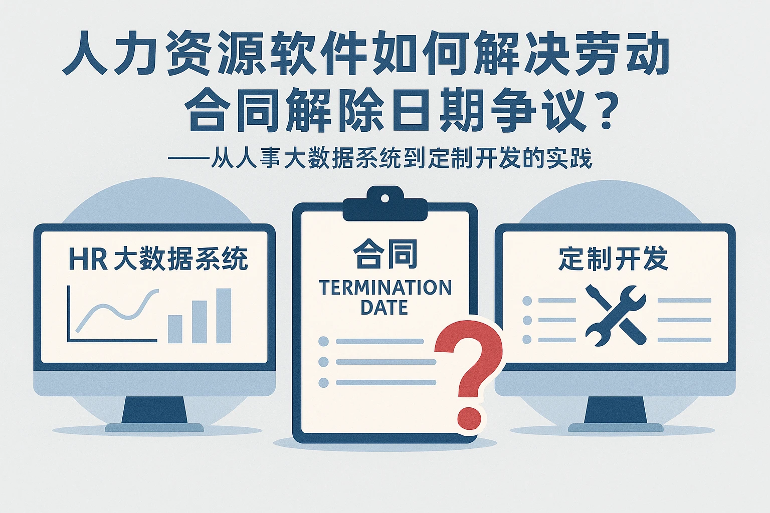 人力资源软件如何解决劳动合同解除日期争议?——从人事大数据系统到定制开发的实践