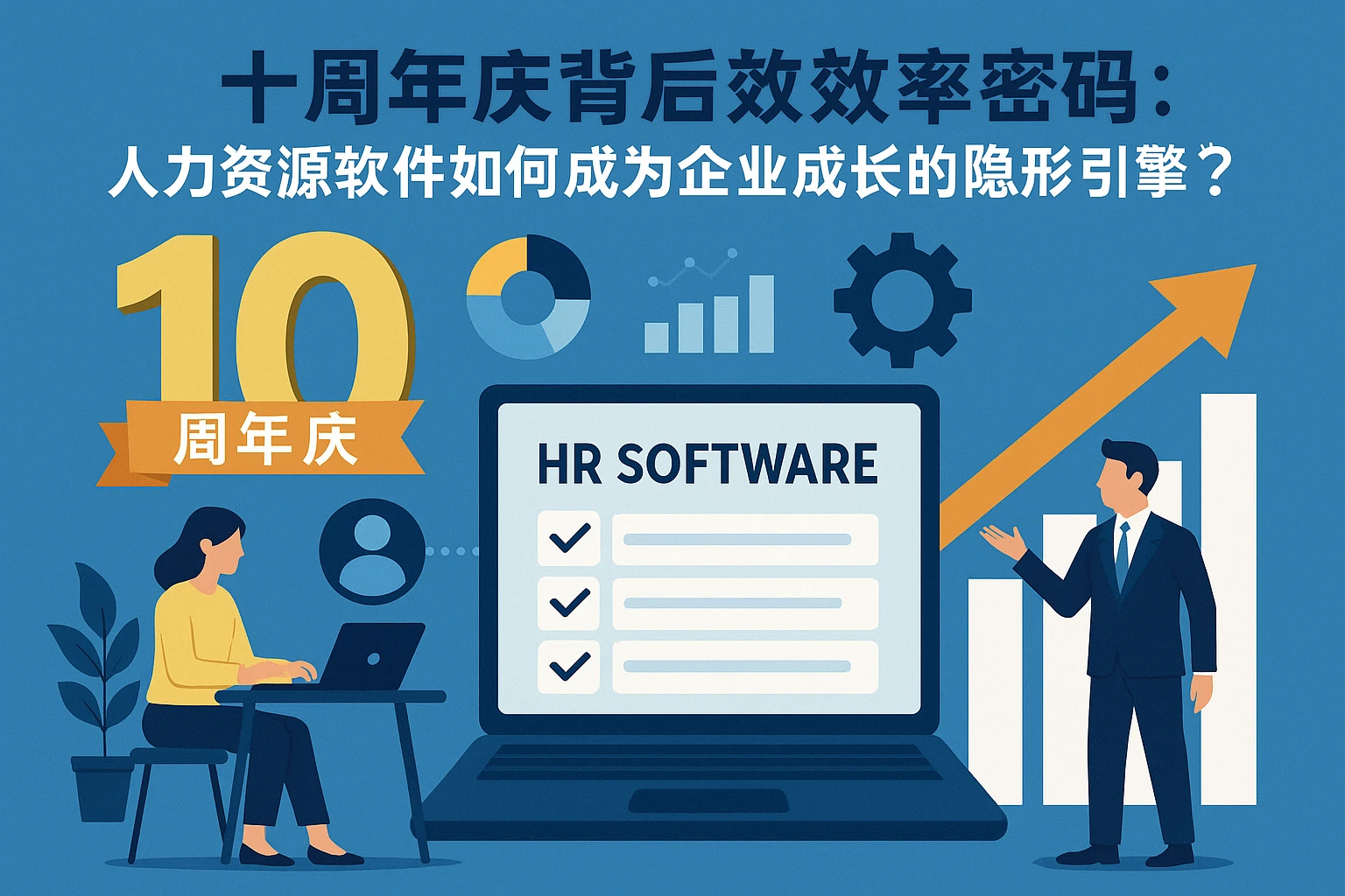 十周年庆背后的效率密码：人力资源软件如何成为企业成长的隐形引擎？