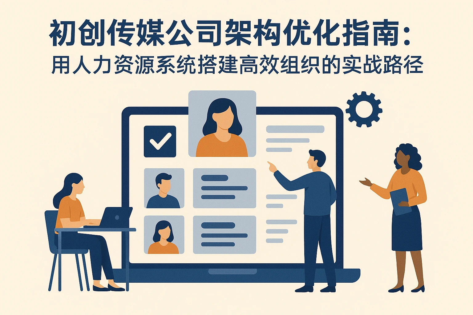 初创传媒公司架构优化指南:用人力资源系统搭建高效组织的实战路径