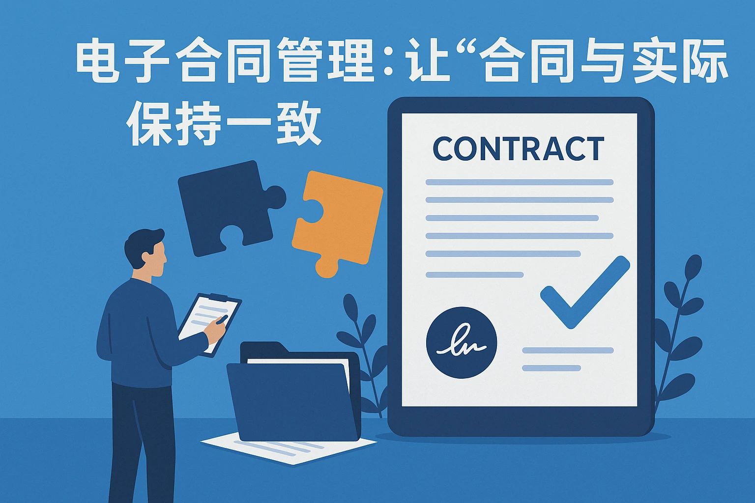2. 电子合同管理：让“合同与实际”保持一致