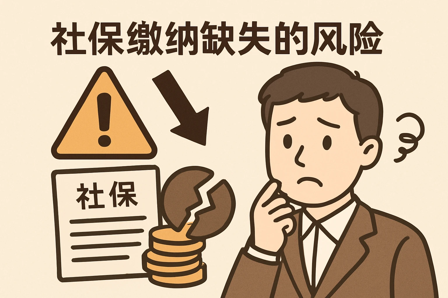 2. 社保缴纳缺失的风险