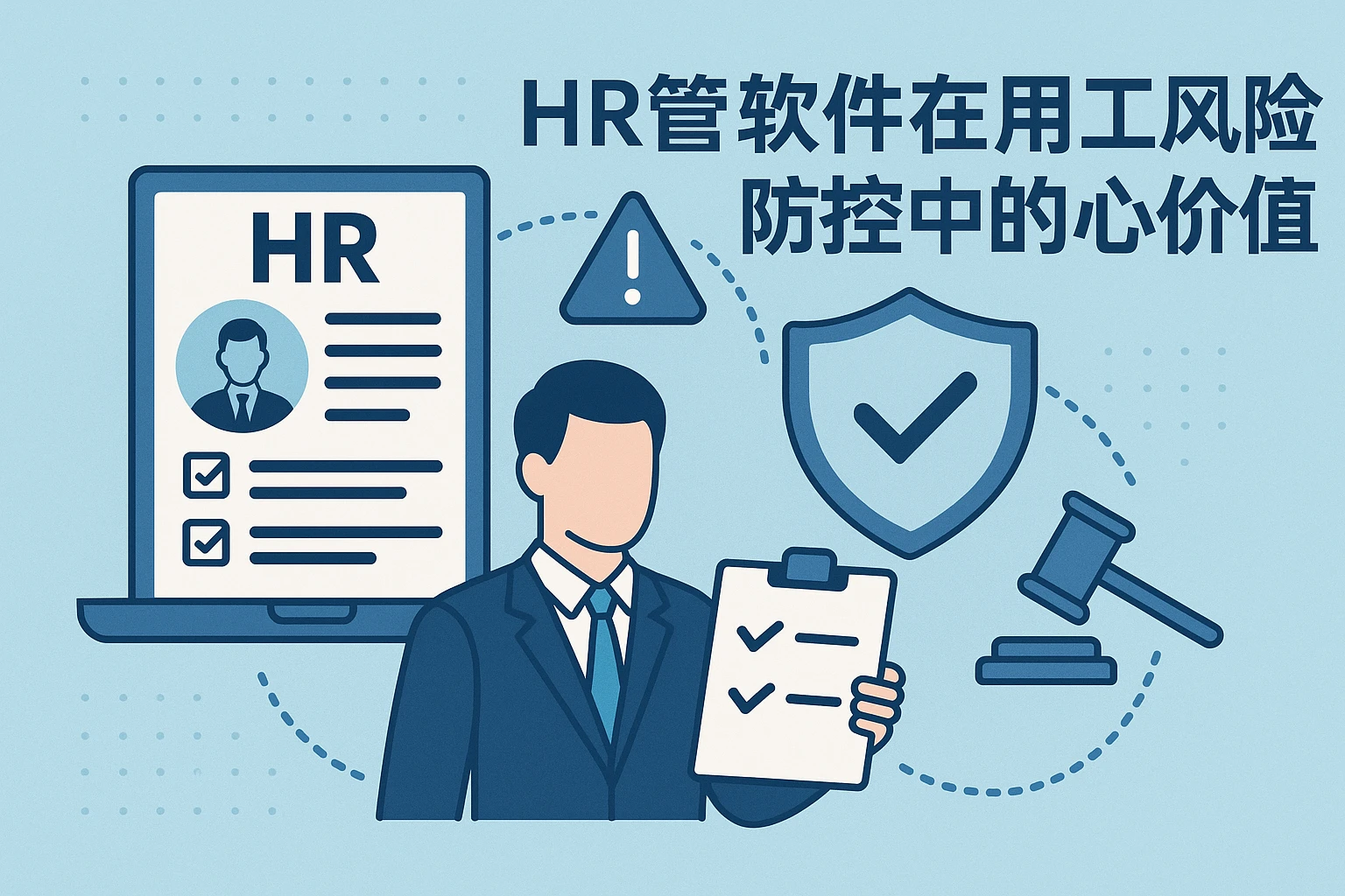 HR管理软件在用工风险防控中的核心价值