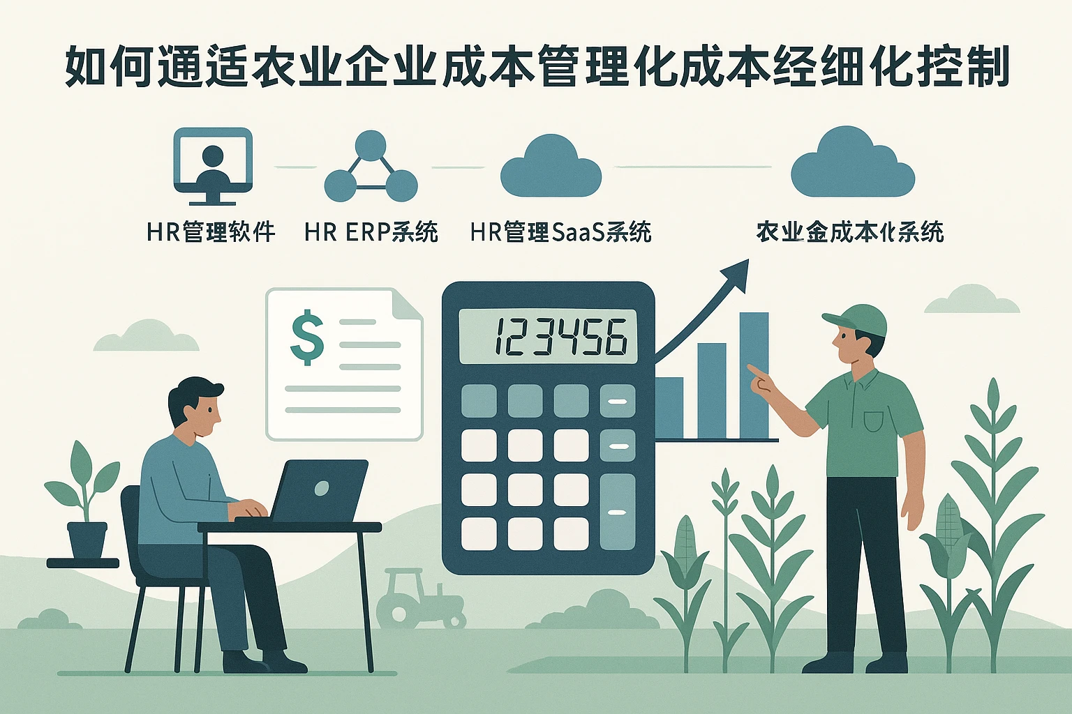 如何通过人事管理软件、人事ERP系统和人事管理SaaS系统实现农业企业成本精细化控制