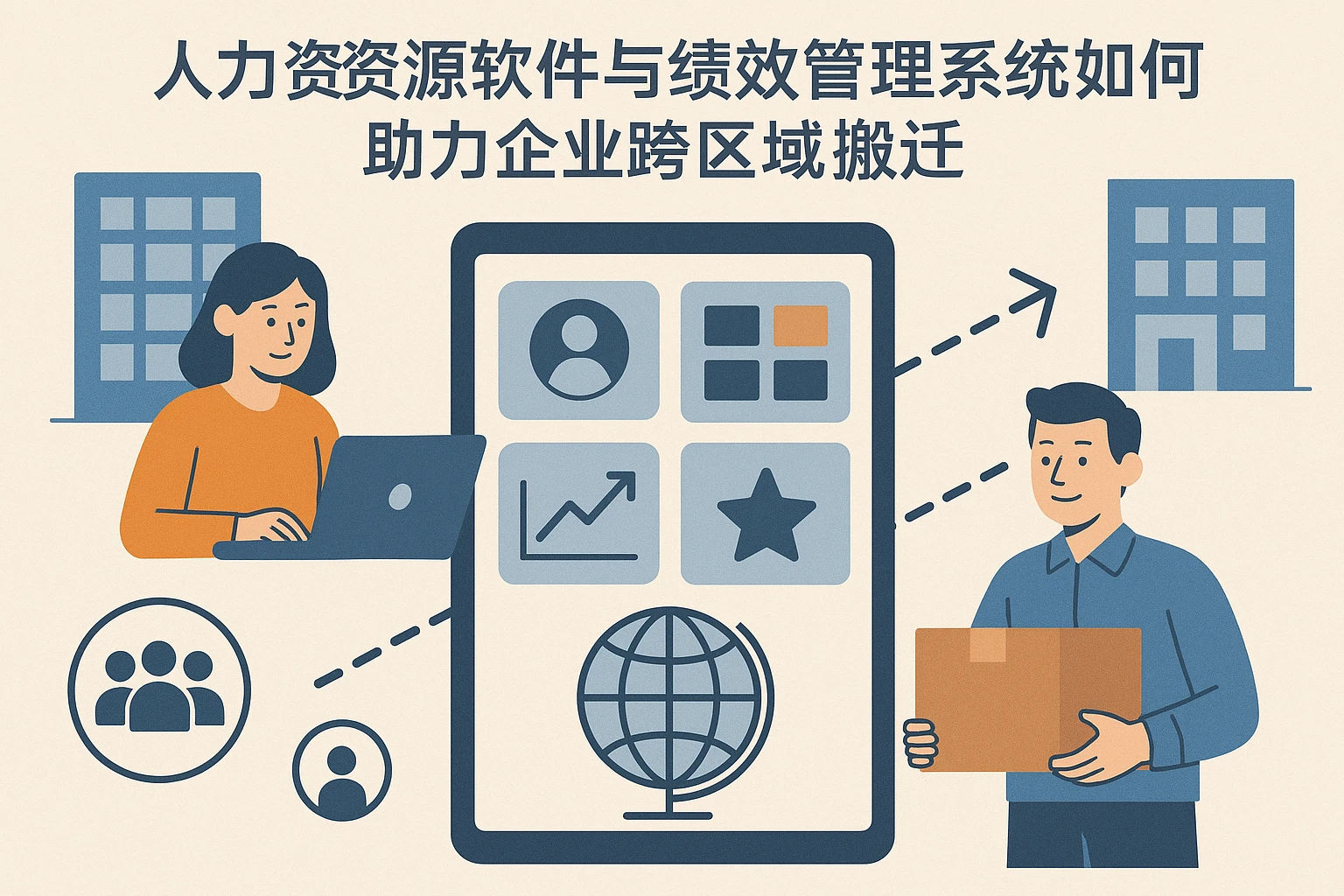 人力资源软件与绩效管理系统如何助力企业跨区域搬迁