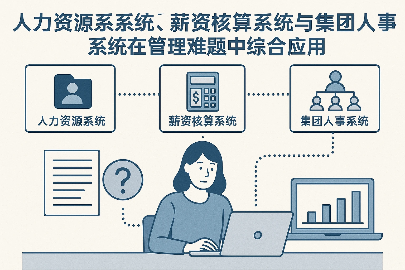 人力资源系统、薪资核算系统与集团人事系统在管理难题中的综合应用