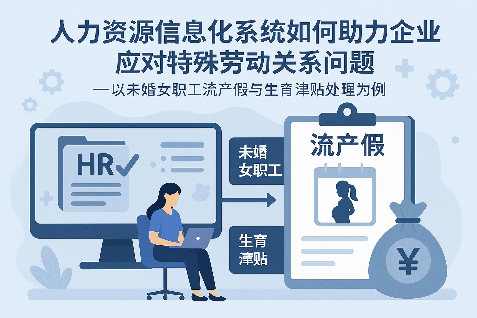 人力资源信息化系统如何助力企业应对特殊劳动关系问题——以未婚女职工流产假与生育津贴处理为例