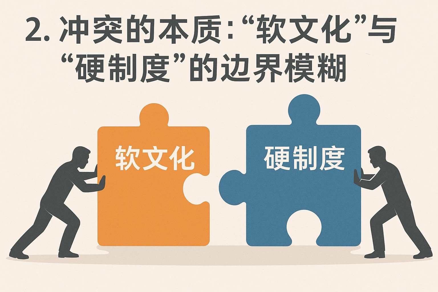 2. 冲突的本质:“软文化”与“硬制度”的边界模糊