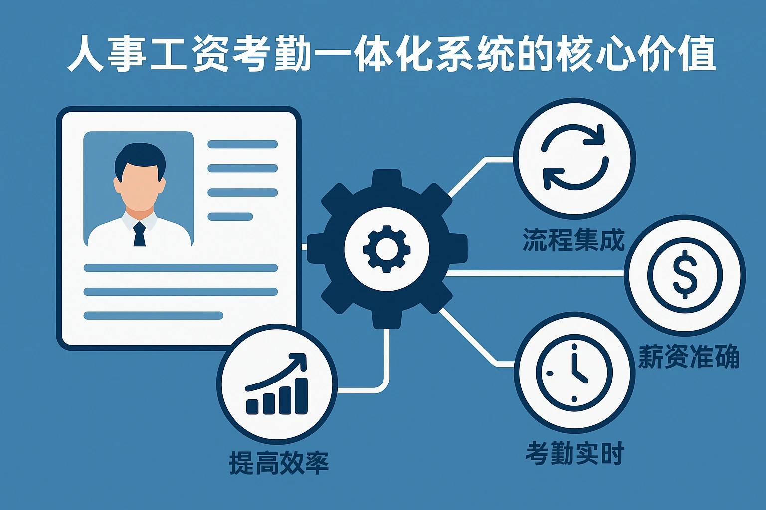 人事工资考勤一体化系统的核心价值