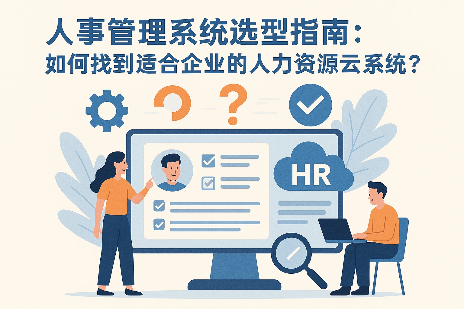 人事管理系统选型指南：如何找到适合企业的人力资源云系统？