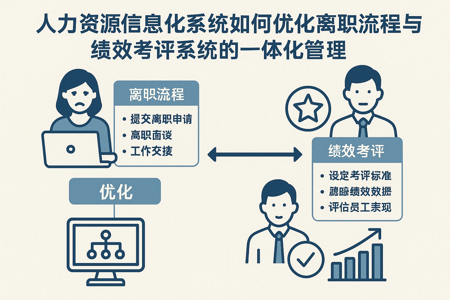 人力资源信息化系统如何优化离职流程与绩效考评系统的一体化管理