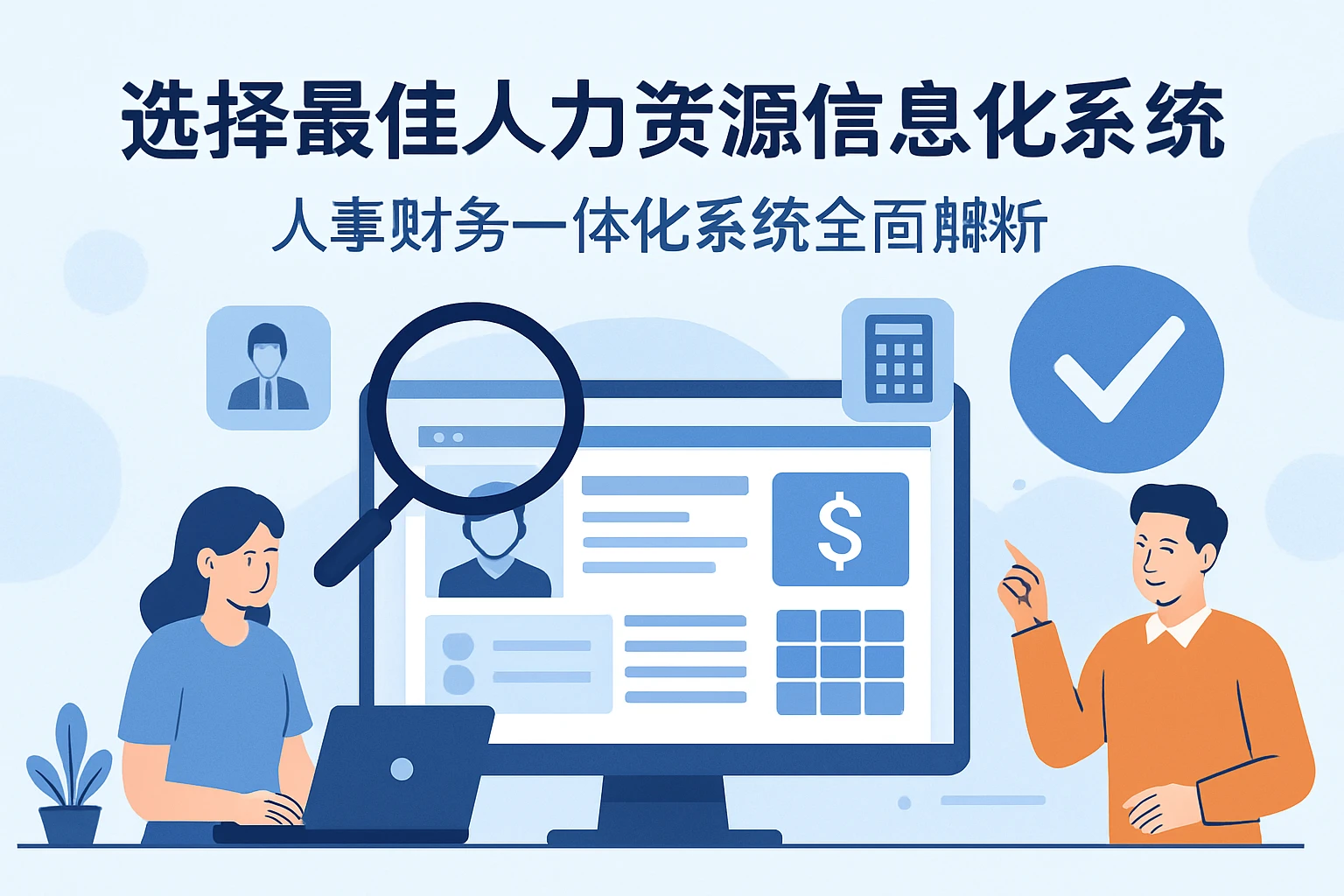 选择最佳人力资源信息化系统:人事财务一体化系统全面解析