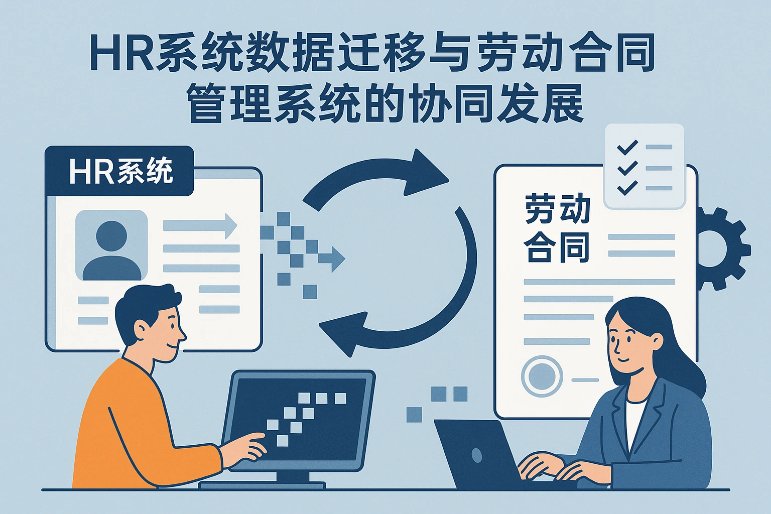 HR系统数据迁移与劳动合同管理系统的协同发展