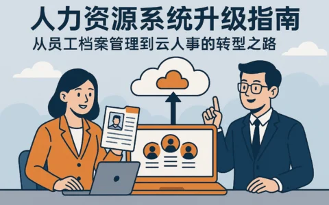 人力资源系统升级指南：从员工档案管理到云人事的转型之路