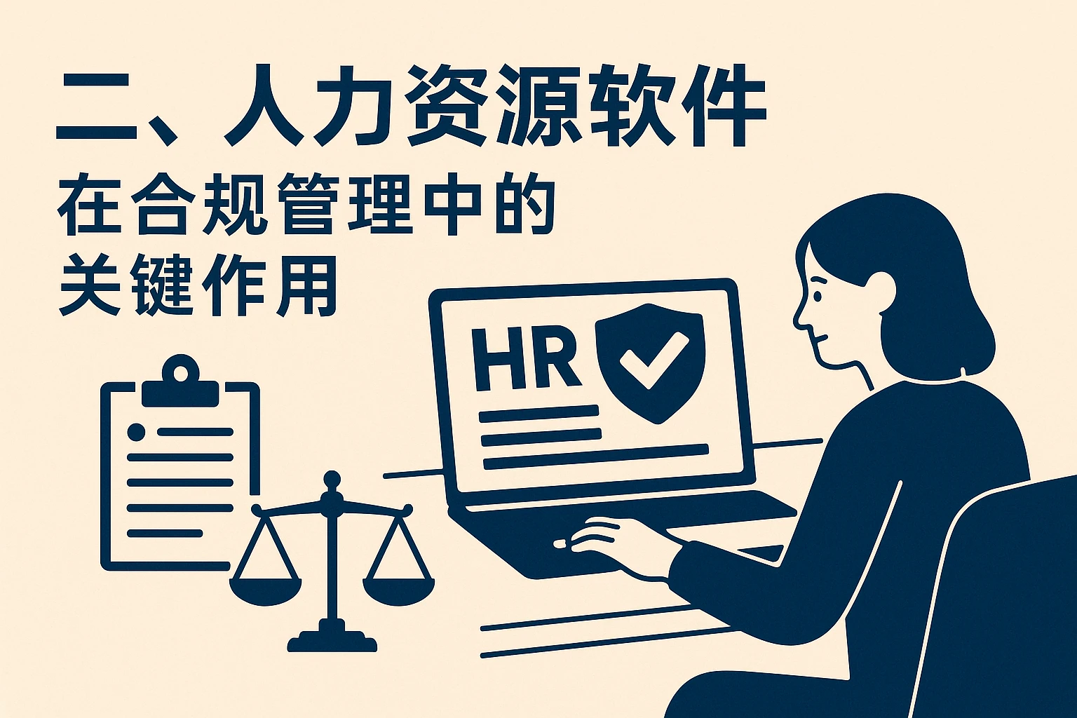 二、人力资源软件在合规管理中的关键作用