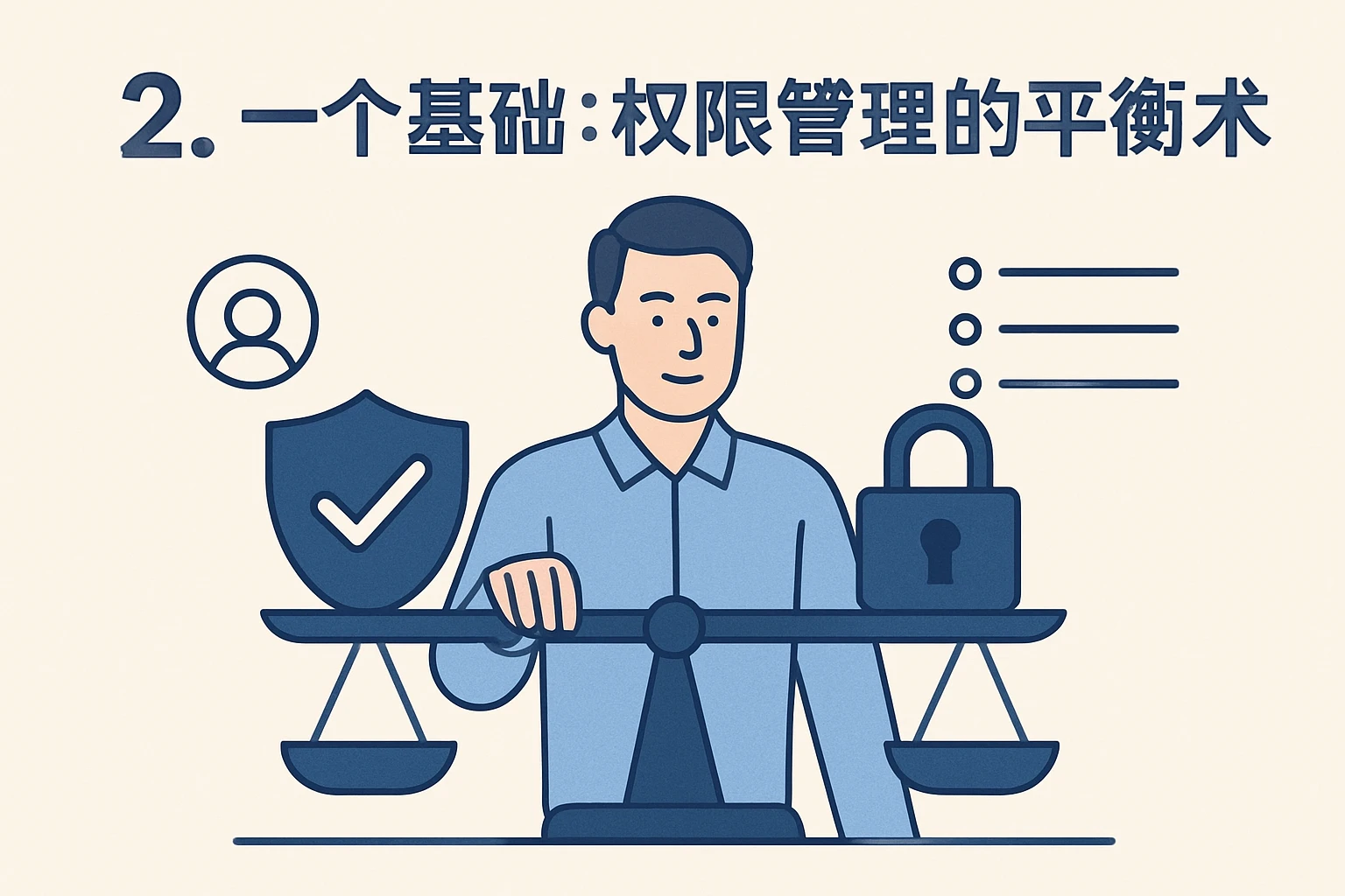 2. 一个基础：权限管理的平衡术