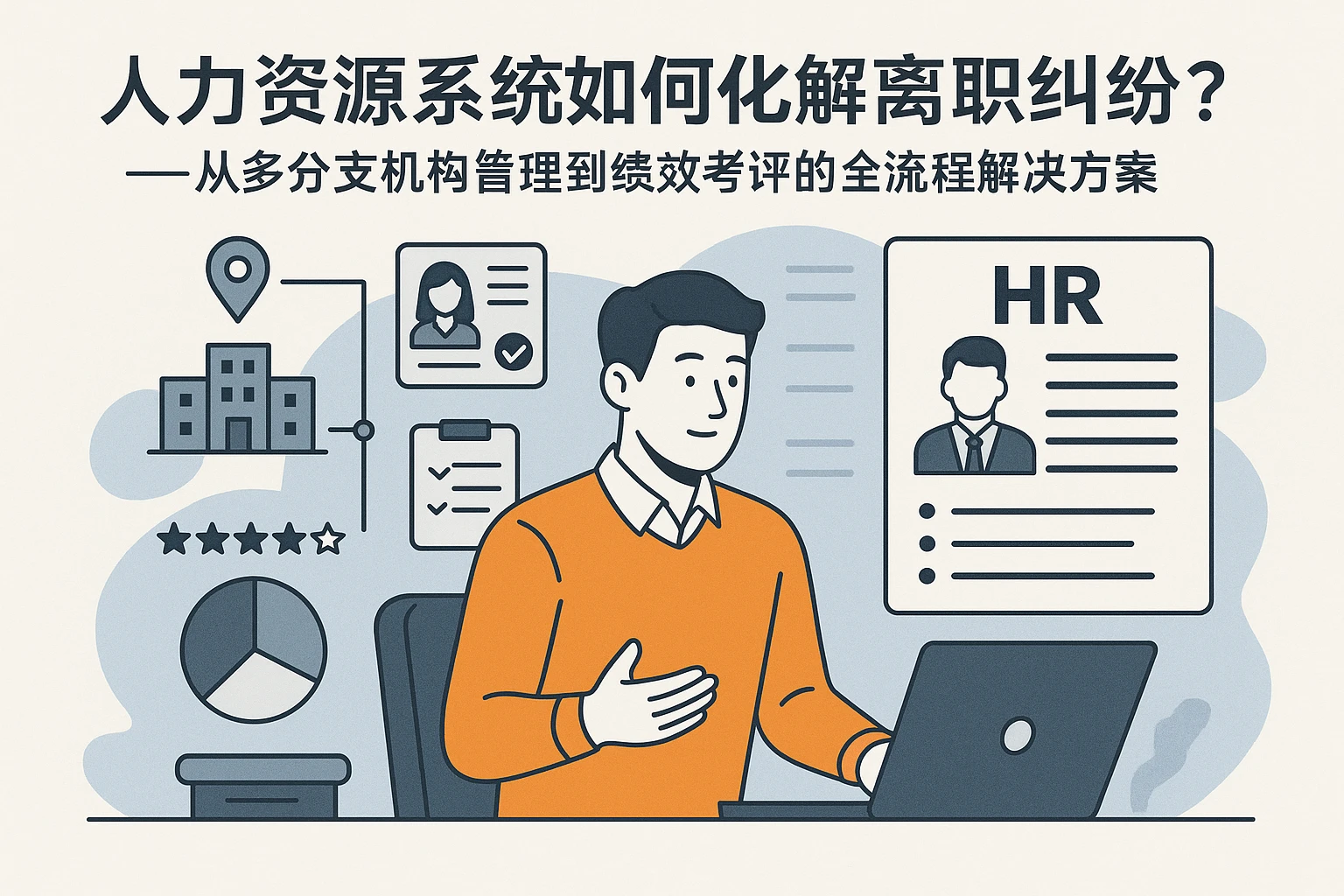 人力资源系统如何化解离职纠纷？——从多分支机构管理到绩效考评的全流程解决方案