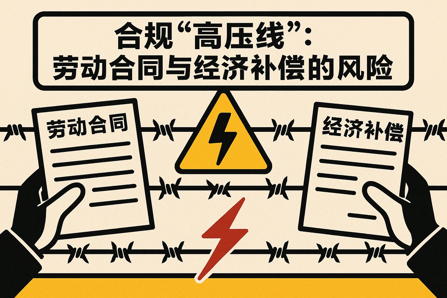 2. 合规“高压线”:劳动合同与经济补偿的风险