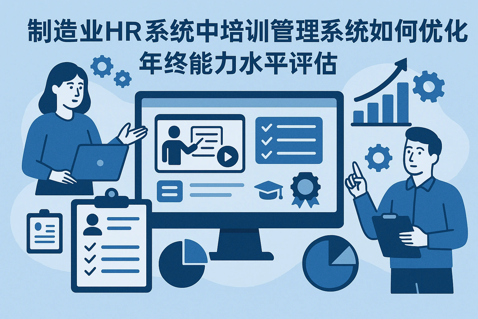 制造业HR系统中培训管理系统如何优化年终能力水平评估
