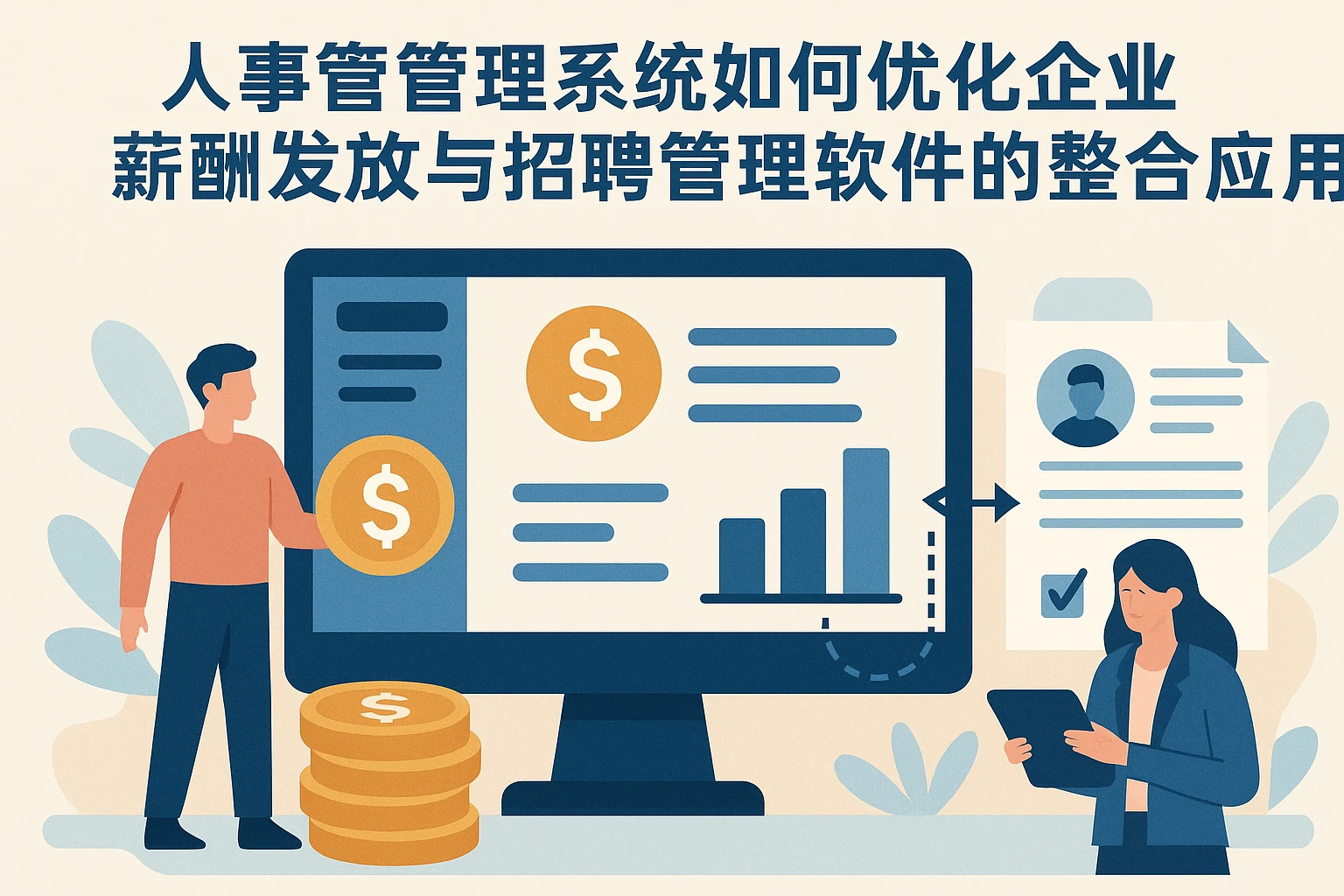 人事管理系统如何优化企业薪酬发放与招聘管理软件的整合应用