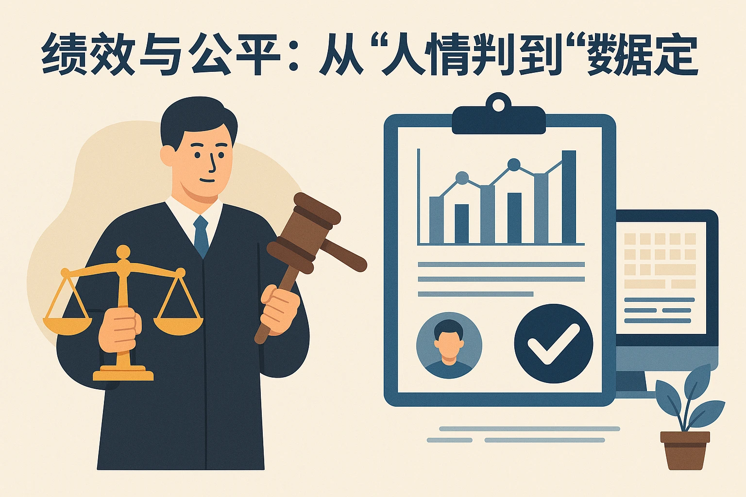 2. 绩效与公平：从“人情判”到“数据定”