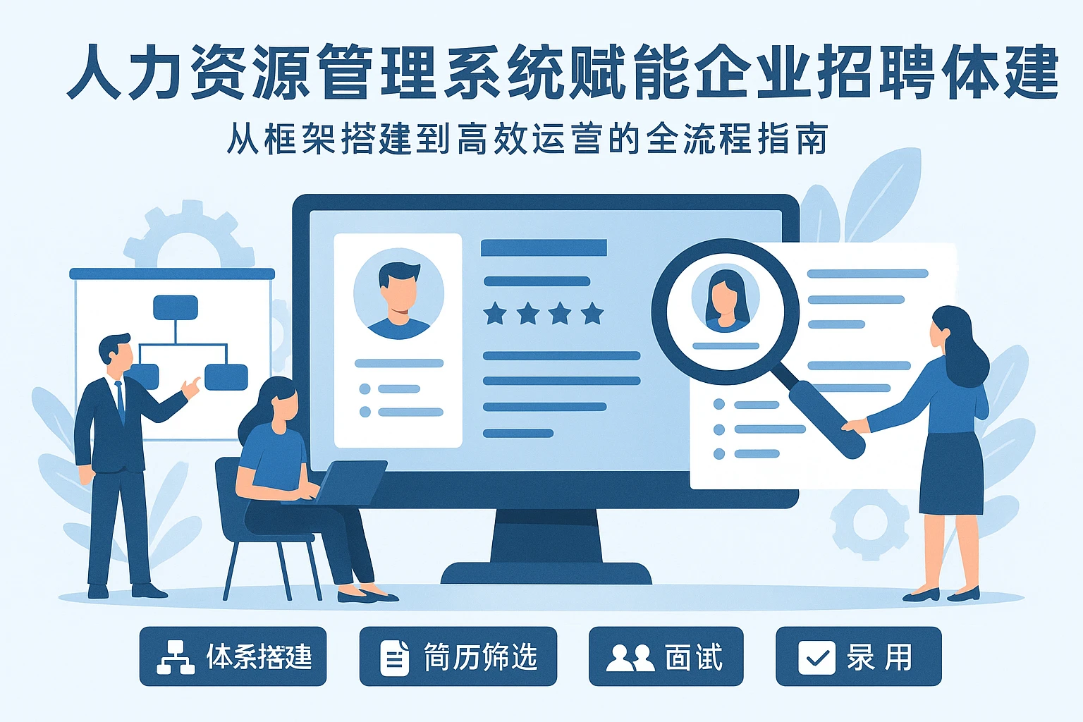 人力资源管理系统赋能企业招聘体系构建：从框架搭建到高效运营的全流程指南