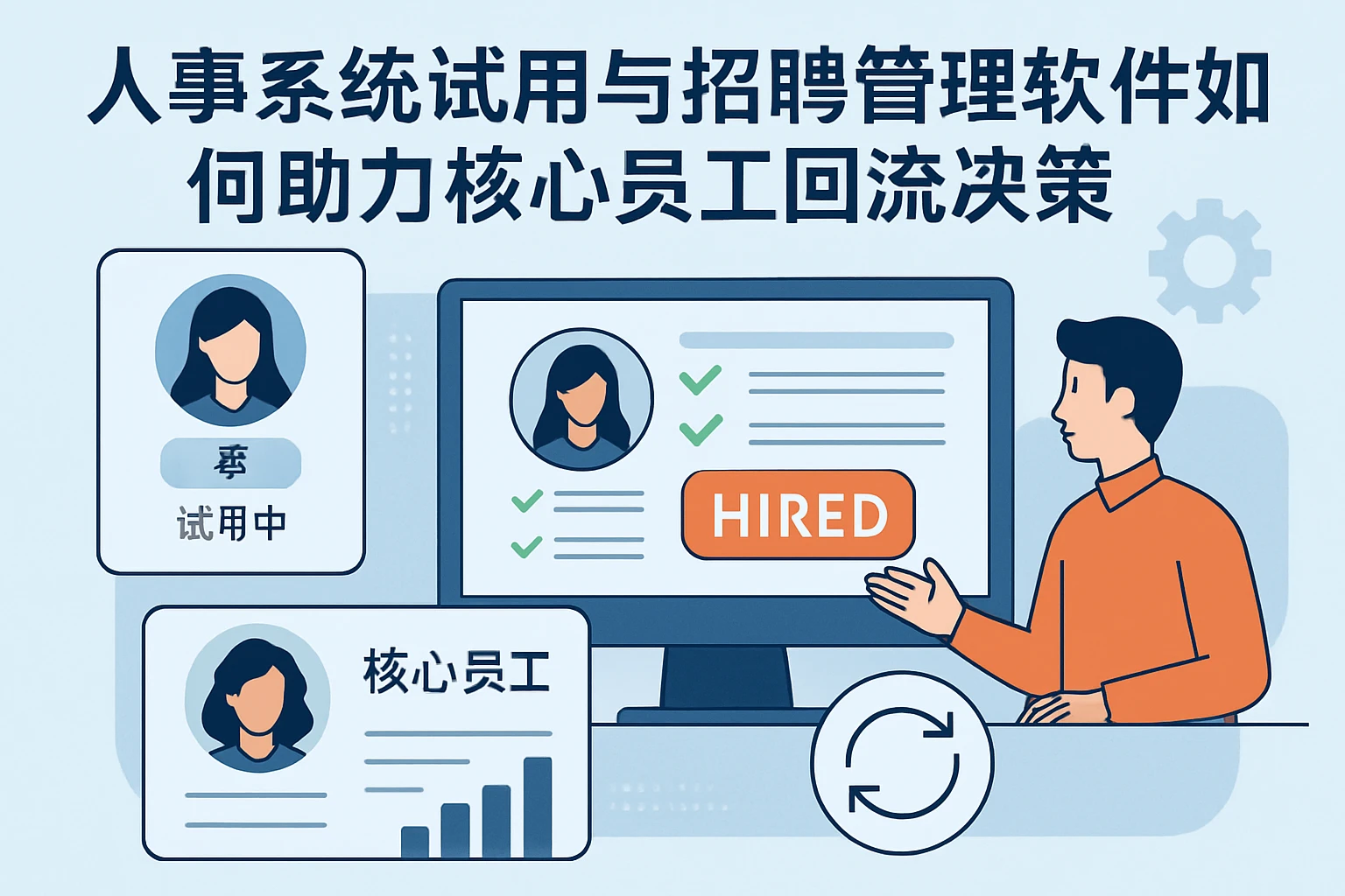 人事系统试用与招聘管理软件如何助力核心员工回流决策